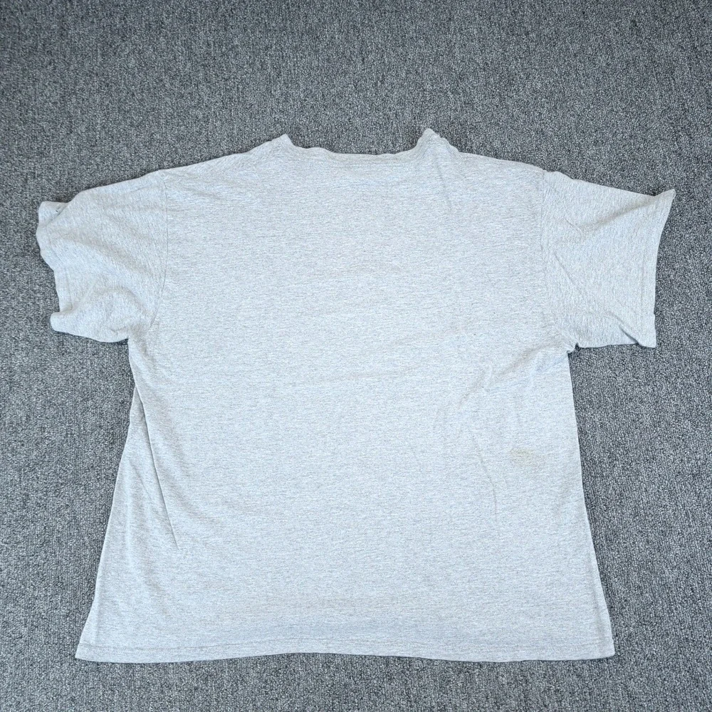 Delta Vintage 90s Grasscar Lawn Mower Racing T-Shirt Mens XL Grey Single Stitch